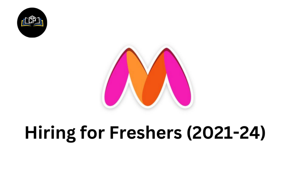 Myntra is hiring for freshers